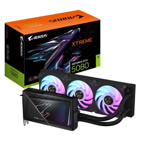 Gigabyte GIGABYTE AORUS GeForce RTX 5080 XTREME WATERFORCE 16G NVIDIA 16 GB GDDR7