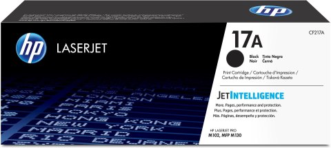 Hewlett-Packard Toner HP czarny HP 17A, HP17A=CF217A, 1600 str.