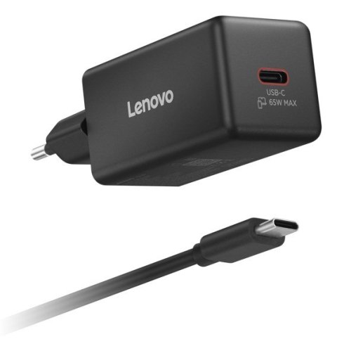 Lenovo Lenovo G0A665WBEU ładowarka do urządzeń przenośnych Uniwersalne Czarny Prąd przemienny Szybkie ładowanie Wewnętrzna