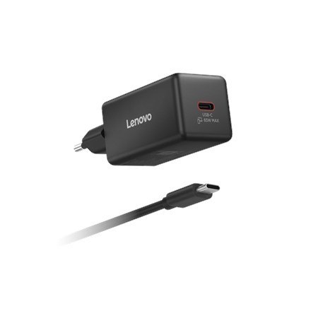 Lenovo Lenovo G0A665WBEU ładowarka do urządzeń przenośnych Uniwersalne Czarny Prąd przemienny Szybkie ładowanie Wewnętrzna