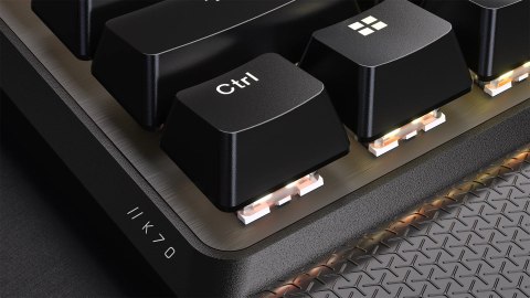 Corsair Klawiatura CORSAIR Tas K70 Core TKL Bezprzewodowa dioda LED RGB