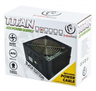 Rebeltec Zasilacz REBELTEC RBLZAS00004 ATX VER.2.31 BOX + KABEL TITAN 500