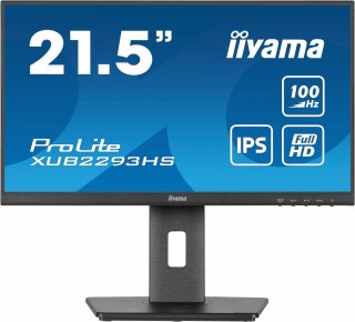 Acer Iiyama ProLite XUB2293HS-B6 monitor komputerowy 54,6 cm (21.5") 1920 x 1080 px Full HD LED Czarny