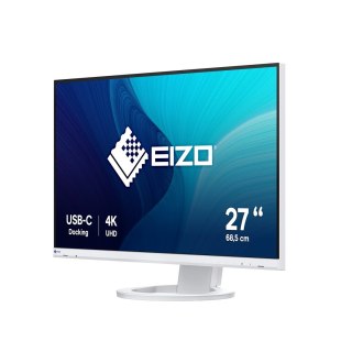 EIZO EIZO FlexScan EV2740S-WT - monitor LCD IPS 27", 4K UHD 3840 x 2160 (16:9), złącza USB-C (biały)