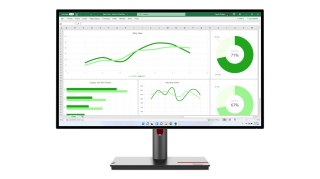 Lenovo Lenovo ThinkVision P27q-30 LED display 68,6 cm (27") 2560 x 1440 px Quad HD Czarny