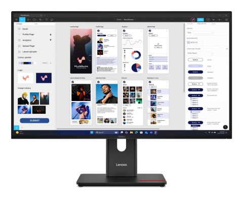 Lenovo Monitor Lenovo ThinkVision T32UD-40 31,5" IPS 16:9 60Hz 3840x2160 1 HDMI 36 mies.