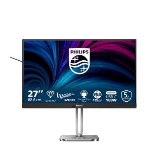 Philips Philips 27B2U4601/00 monitor komputerowy 68,6 cm (27") 2560 x 1440 px Quad HD LCD Szary