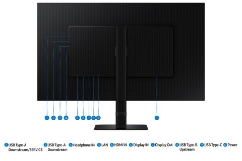 Samsung MONITOR SAMSUNG LED S60UD 32" LS32D600UAUXEN 100Hz