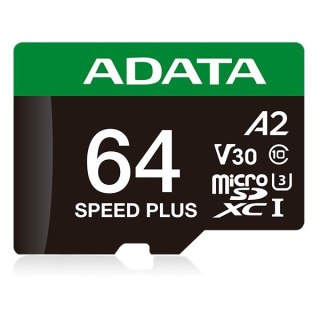 ADATA ADATA Speed Plus 64 GB MicroSDXC Klasa 10