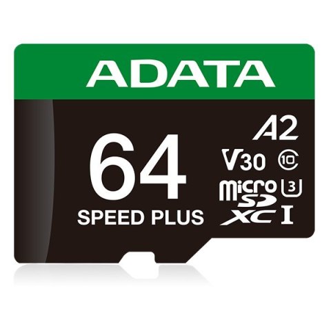 ADATA ADATA Speed Plus 64 GB MicroSDXC Klasa 10