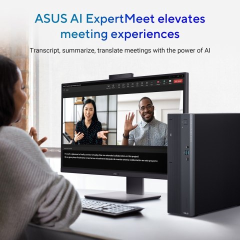 ASUS ASUS ExpertCenter P500 SFF P500SV-05210H009X Intel Core 5 210H 16 GB DDR5-SDRAM 512 GB SSD Windows 11 Pro PC Szary