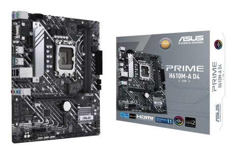 ASUS ASUS PRIME H610M-A D4-CSM Intel H610 LGA 1700 micro ATX