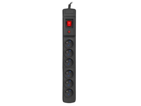 Armac Listwa zasilająca 3m multi 6M czarna M6/30/CZ