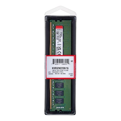 Kingston KINGSTON DDR4 16GB 3200MT/s CL22 DIMM