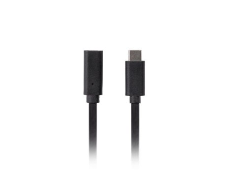 Lanberg Przedłużacz USB-C M/F 3.1 1.5m czarny