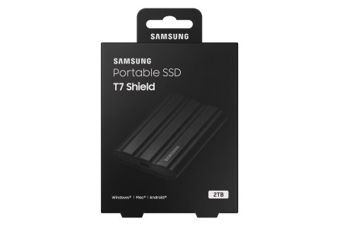 Samsung SAMSUNG SSD T7 Shield Black 2TB MU-PE2T0S/EU