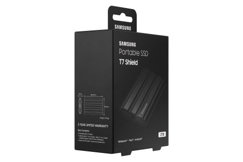 Samsung SAMSUNG SSD T7 Shield Black 2TB MU-PE2T0S/EU