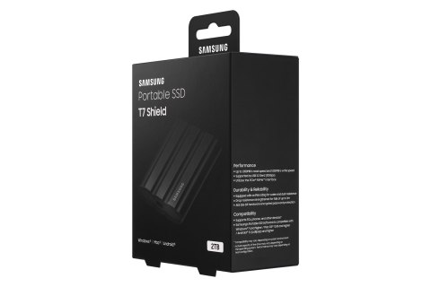 Samsung SAMSUNG SSD T7 Shield Black 2TB MU-PE2T0S/EU