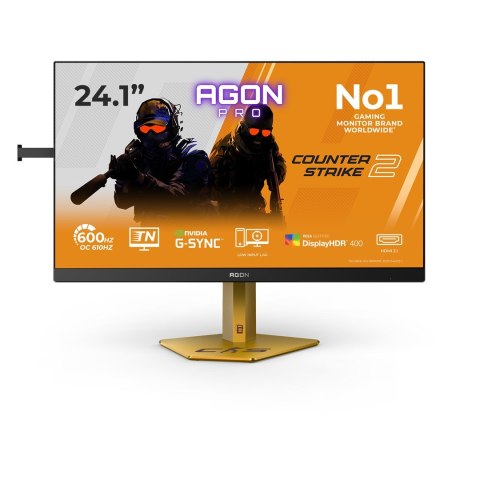 AOC AOC AGON PRO CS24A monitor komputerowy 61,2 cm (24.1") 1920 x 1080 px Full HD LED Czarny