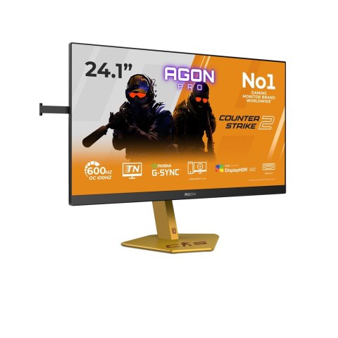 AOC AOC AGON PRO CS24A monitor komputerowy 61,2 cm (24.1") 1920 x 1080 px Full HD LED Czarny
