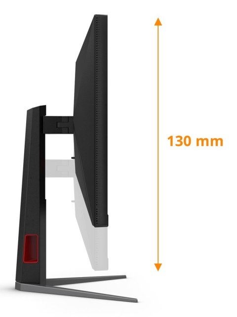 AOC AOC G4 U27G4XM monitor komputerowy 68,6 cm (27") 3840 x 2160 px 4K Ultra HD LED Czarny, Czerwony