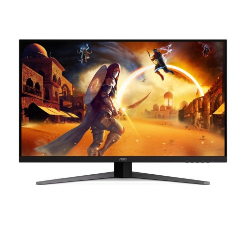 AOC AOC G4 U32G4U monitor komputerowy 80 cm (31.5") 3840 x 2160 px 4K Ultra HD Czarny, Czerwony