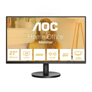 AOC MONITOR LED 27" AOC U27B3A 68.6cm 3840x2160 4K Ultra HD LCD Black