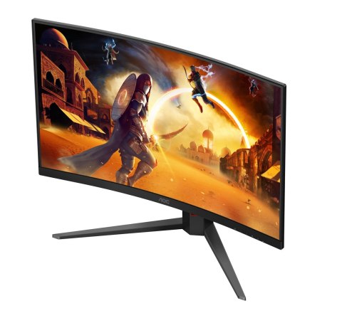 AOC Monitor 31,5" AOC G4 C32G4Z 1920x1080px Full HD LCD Curved Czarny, Czerwony