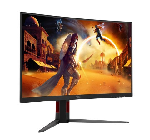 AOC Monitor 31,5" AOC G4 C32G4Z 1920x1080px Full HD LCD Curved Czarny, Czerwony