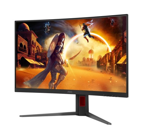 AOC Monitor 31,5" AOC G4 C32G4Z 1920x1080px Full HD LCD Curved Czarny, Czerwony