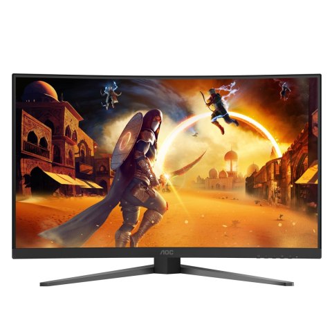 AOC Monitor 31,5" AOC G4 C32G4Z 1920x1080px Full HD LCD Curved Czarny, Czerwony