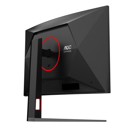 AOC Monitor 31,5" AOC G4 C32G4Z 1920x1080px Full HD LCD Curved Czarny, Czerwony