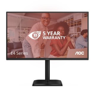 AOC Monitor AOC E4 Q27E4U 68,6cm (27") 2560x1440 Quad HD LED Czarny