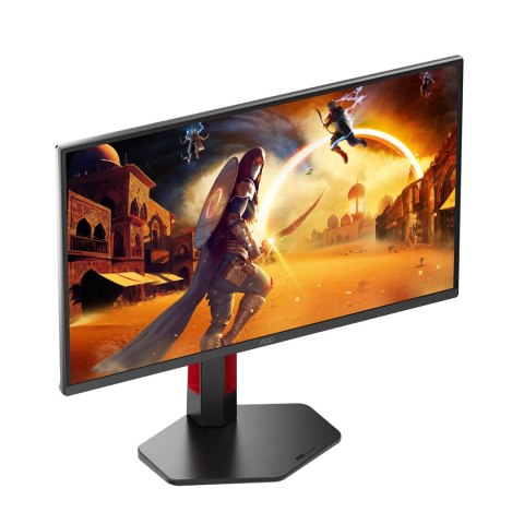 AOC Monitor AOC Q25G4SR, 24,5 cali, IPS, Złącze QHD, 16:9, 300 Hz, 1 ms, 2560 x 1440 pikseli, 400 cd/m2, Ilość portów HDMI: 2, Czarn