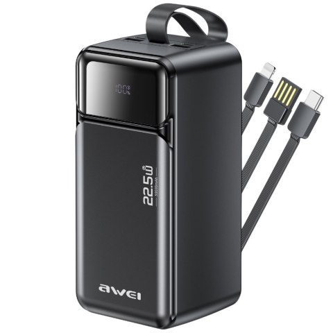 AWEI Powerbank 50000mAh 22,5W PA-107 PD 3xUSB