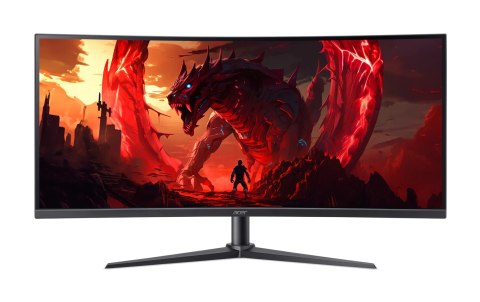 Acer Acer NITRO XZ0 XZ340CURW0bmiiphx monitor komputerowy 86,4 cm (34") 3440 x 1440 px Wide Quad HD LCD Czarny