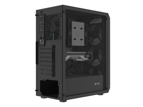 FURY OBUDOWA FURY SHOBO SH4F MIDI TOWER Z OKNEM CZARNA