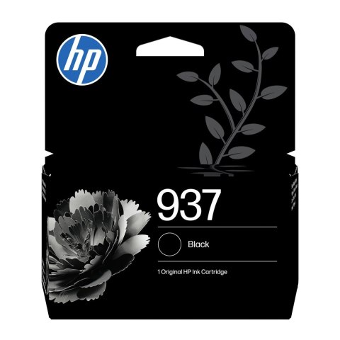 Hewlett-Packard HP Oryginalny wkład z czarnym atramentem 937