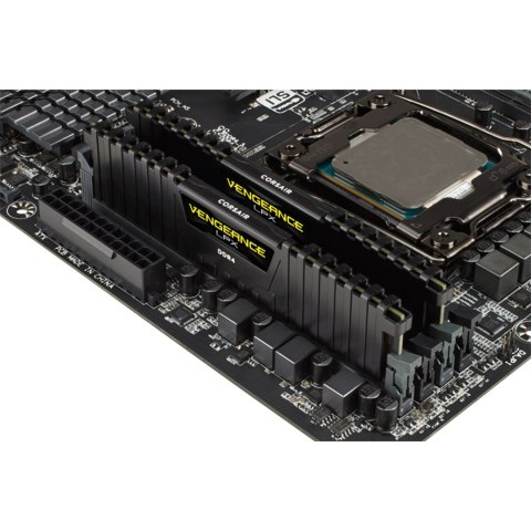 Corsair Zestaw pamięci Corsair Vengeance LPX CMK16GX4M2B3200C16 (DDR4 DIMM; 2 x 8 GB; 3000 MHz; CL16)