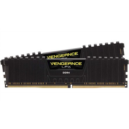 Corsair Zestaw pamięci Corsair Vengeance LPX CMK16GX4M2B3200C16 (DDR4 DIMM; 2 x 8 GB; 3000 MHz; CL16)