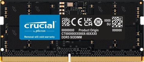 Crucial Pamięć RAM NB MEMORY 16GB DDR5-5600 SO/CT16G56C46S5 CRUCIAL