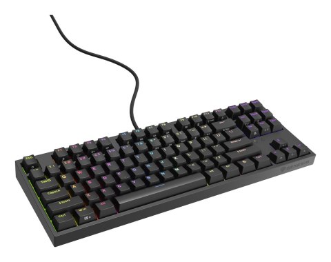 GENESIS GENESIS Thor 404 TKL klawiatura Gaming USB QWERTY Amerykański międzynarodowy Czarny