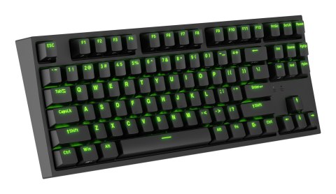 GENESIS GENESIS Thor 404 TKL klawiatura Gaming USB QWERTY Amerykański międzynarodowy Czarny
