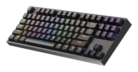 GENESIS GENESIS Thor 404 TKL klawiatura Gaming USB QWERTY Amerykański międzynarodowy Czarny