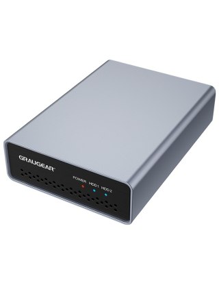 GRAUGEAR GRAUGEAR G-25RD2-AC-10G obudowa do dysków twardych Obudowa HDD/SSD Srebrny 2.5"