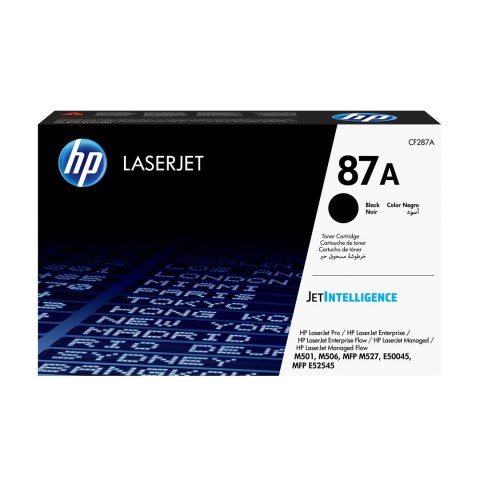 Hewlett-Packard HP 87A oryginalny wkład z czarnym tonerem LaserJet