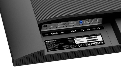No name Hannspree Hybri Monitor EB241CJB monitor komputerowy 60,5 cm (23.8") 1920 x 1080 px Full HD LCD Czarny