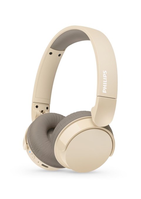 Philips Philips TAH3209BG/00 słuchawki/zestaw słuchawkowy Bezprzewodowy Opaska na głowę Połączenia/muzyka Bluetooth Beżowy