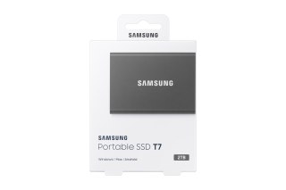 Samsung Dysk Samsung SSD T7 Portable 2TB MU-PC2T0T/WW szary