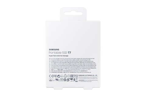 Samsung Dysk Samsung SSD T7 Portable 2TB MU-PC2T0T/WW szary
